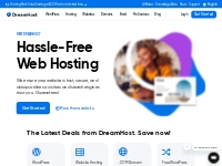 DreamHost - Web Hosting, Domain Names, WordPress   More